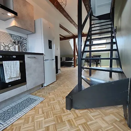 Appartement Le Baroque En Duplex Mulhouse Exterior photo